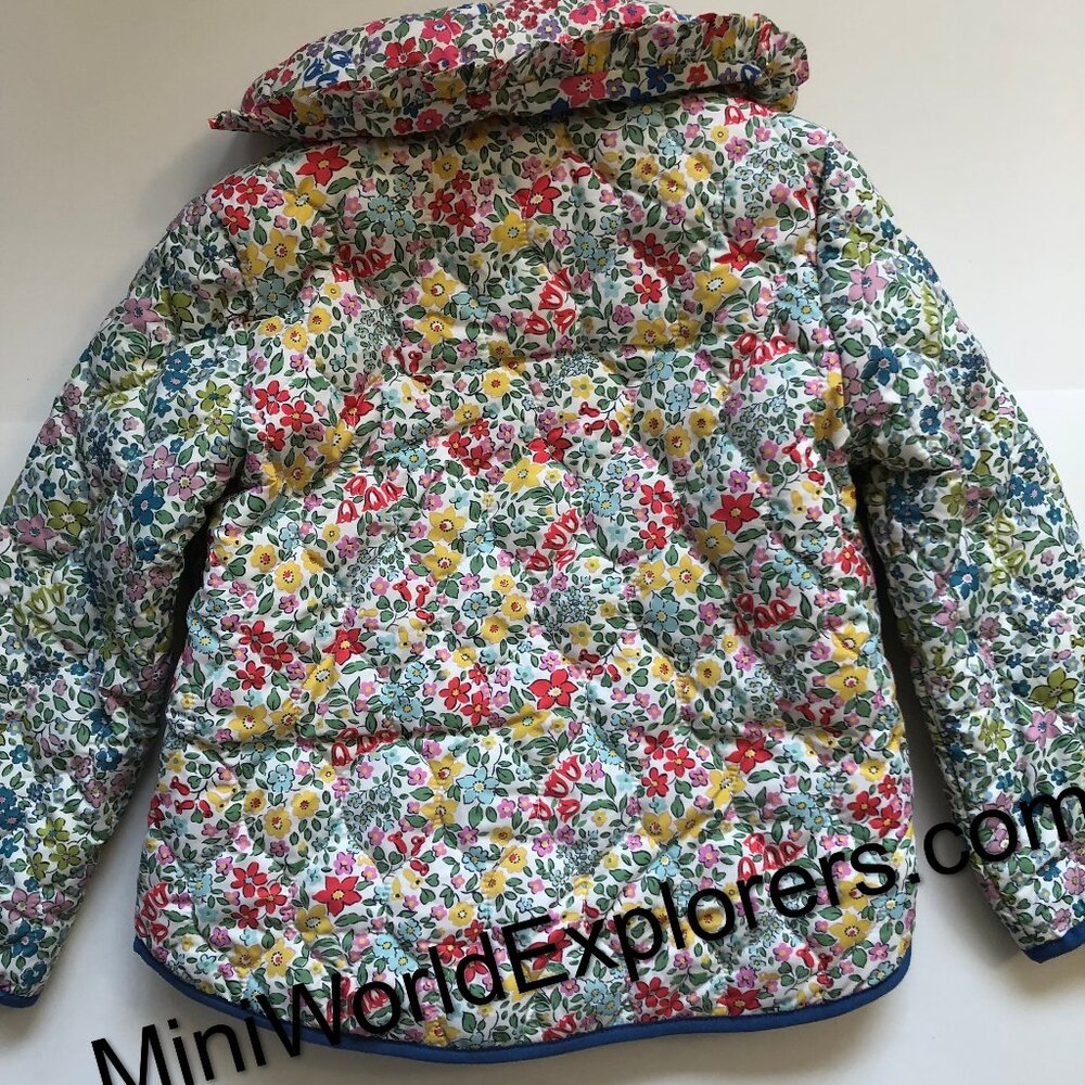 NWOT Mini Boden Quilted Collared Jacket - Picture 8 of 8
